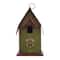Glitzhome® Rustic Garden Distressed Wooden Birdhouse